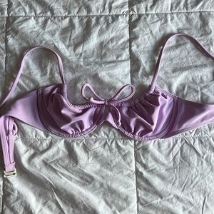 Lavender bikini top